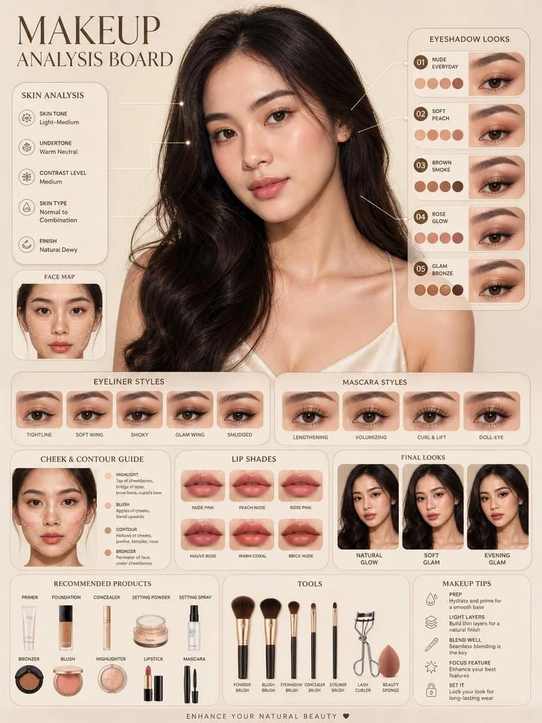 Makeup Analysis Board